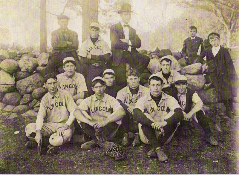 Lincoln Baseball Team circa 1900